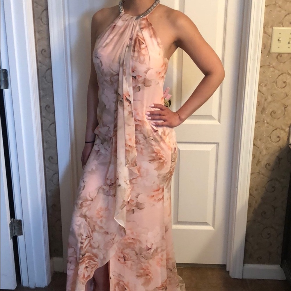 Long formal Calvin Klein gown